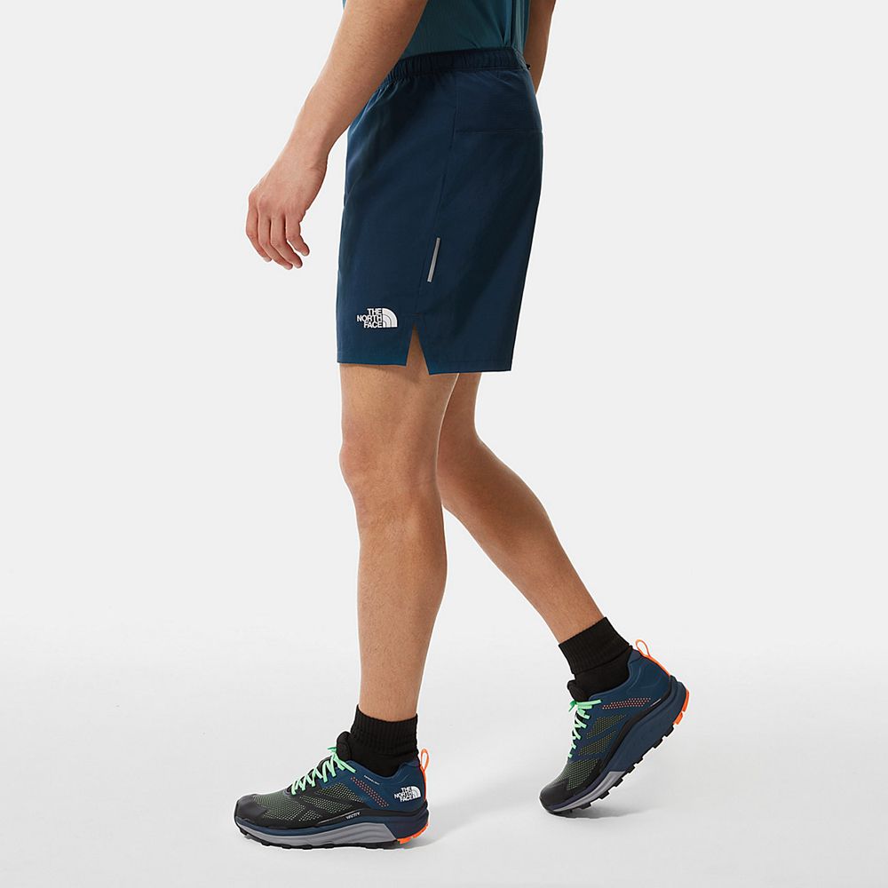 The North Face Shorts Mens Australia - The North Face Movmynt Blue Running & Training (TSD-571436)